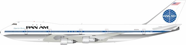 Boeing 747-121 PAN AM, Pan American World Arways "Clipper Live Yankee" N656PA  IF741PA0626P