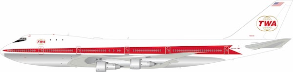 Boeing 747-131 Trans World Airlines - TWA N93118  IF741TW0826P