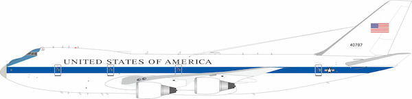 Boeing E4A United States of America, Airborne Command Post, 74-0787, The Flying Whitehous  IF742E4A0787