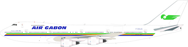 Boeing 747-200 Air Gabon F-ODJG  IF742GN0625R
