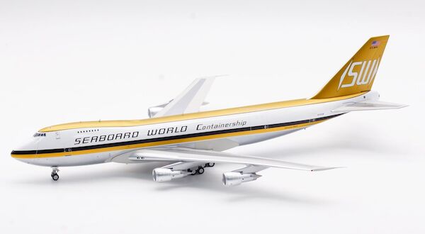 Boeing 747-245F/SCD Seaboard World Airlines N701SW Polished IF742SW0224P