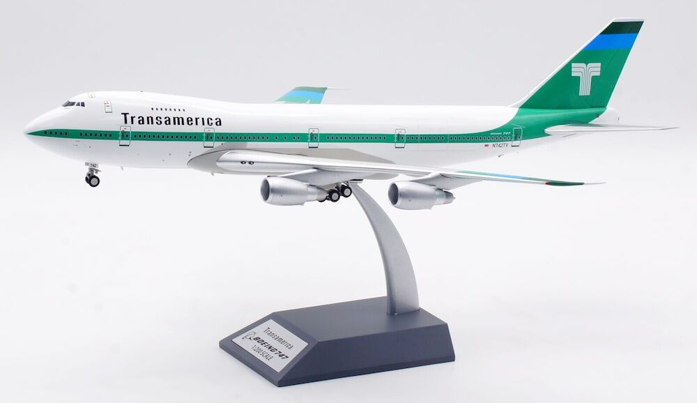 Inflight 200 IF742TV0823 Boeing 747-200 Transamerica Airlines N74