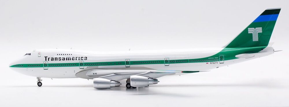 Inflight 200 IF742TV0823 Boeing 747-200 Transamerica Airlines N74