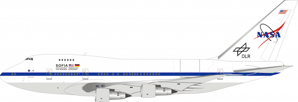 Boeing 747SP SOFIA DLR / NASA N747NA IF747SPSOFIA02