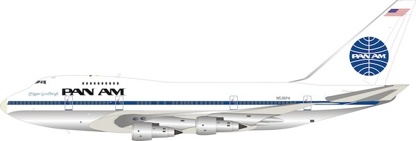 Boeing 747SP Pan Am N536PA Polished IF74SPPA1222P