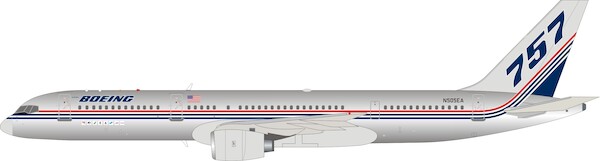 Boeing 757-200 Boeing House Colors N505EA Polished IF752HOUSE - P