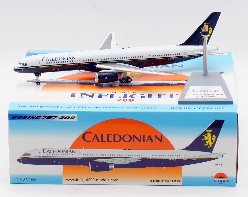 Inflight 200 IF757CA1223 Boeing 757-200 Caledonian Airways G-BPEA