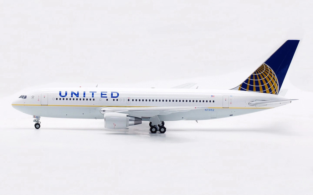 UA B767-200-N602UA ユナイテッド航空 Airlinertags United Airlines B767-200 N602UA 1:400 Scale Aeroclassics