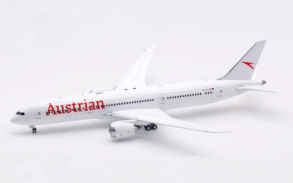 Inflight 200 IF789OE0125 Boeing 787-9 Dreamliner Austrian Airline