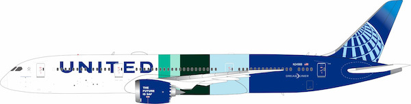Boeing 787-9 Dreamliner United Airlines "The Future Is SAF" N24988 IF789UA0125