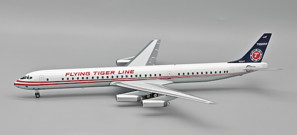 Douglas DC8-63CF Flying Tigers N624FT Polished IF863FT1125P