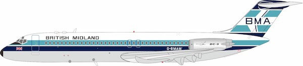 Douglas DC9-32 BMA British Midland Airways G-BMAM IF930BD0626