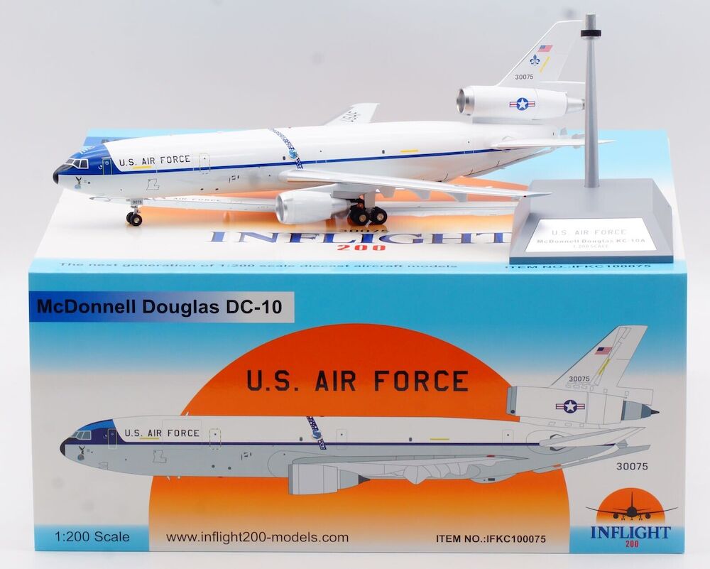 Inflight 200 IFKC100075 Douglas KC10A US Air Force, 30075 Barksda