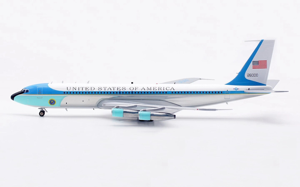 航空機・ヘリコプター INFLIGHT200 FUERZA AEREA 707-300 Amazon.com: Inflight 200 State of for Qatar for Boeing 707