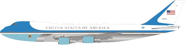 Boeing VC-25A 29000 USAF detachable gear  IFVC25A1226P
