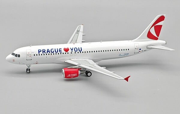 Airbus A320-214 CSA Czech Airlines "Prague Loves You" OK-MEI M.CZ-320-MEI