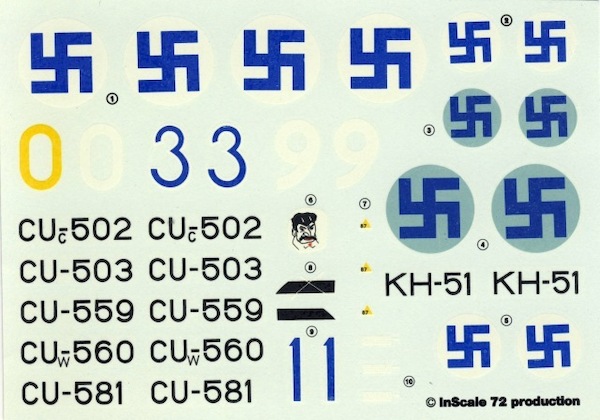 Curtiss A75/P36 Hawk, P40M Kittyhawk (Finnish AF)  AC025