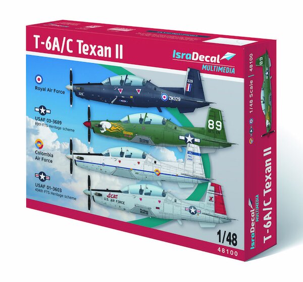 Beechcraft T-6A/C Texan II (RAF, USAF & Colombian AF) 48100
