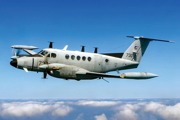 IAF Beechcraft King Air 200 "Tzufit" conversion (A&A Beech King Air 200) 72012