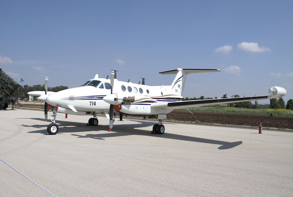 IAF Beechcraft King Air 200 " White Tzufit" conversion (A&A Beech King Air 200) 72013