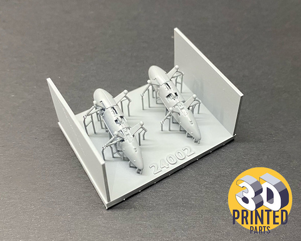 Spitfire Wing Bomb Rack (Airfix) IC24002
