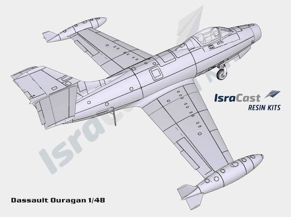 Dassault MD450 Ouragan IC48043