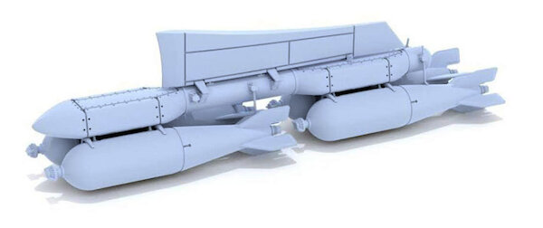 IAF Super Mystere B2 Bombs and Racks (Special Hobby) IC48073