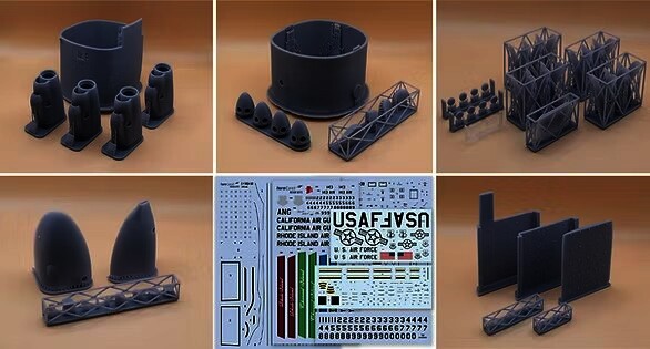 C130J-30 Hercules 'USAF' Conversion (Italeri) IC48083