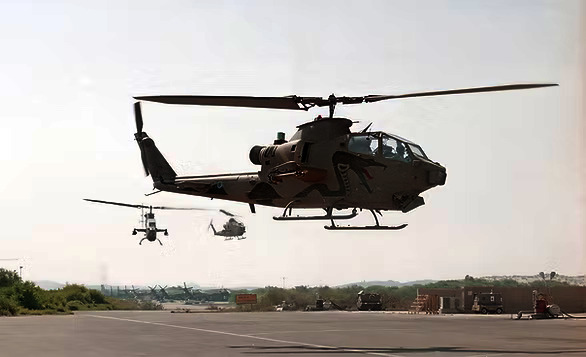 Machzelet Spike Missiles for IAF 'Cobra' helicopters.  IC48084