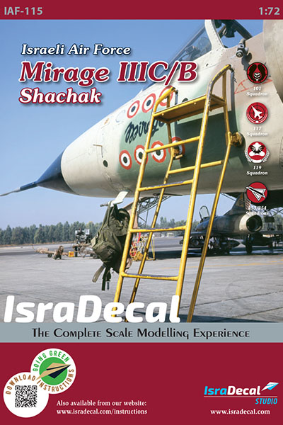 IAF Mirage IIIC/B 'Shachak' IAF-115