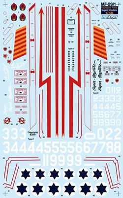 Israeli Air Force Super Mystere B2 (Fonderie miniatures)  IAF29