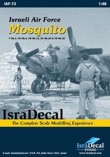 Israeli Air Force Mosquito  IAF72