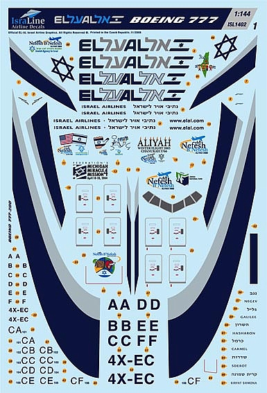 Boeing 777-200 (EL-AL)  isl1402