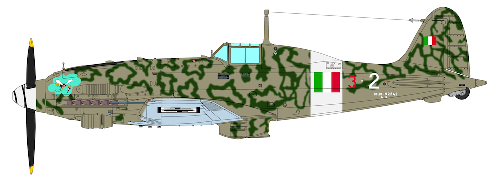航空機・ヘリコプター Macchi MC.205 Velcro No.2519 Italeri 2519 Macchi MC205 Veltro | AviationMegastore.com