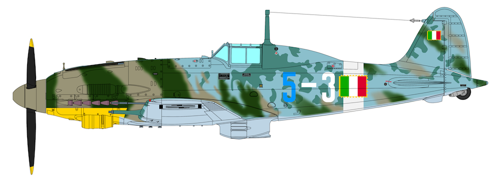 Italeri 2519 Macchi MC205 Veltro | AviationMegastore.com