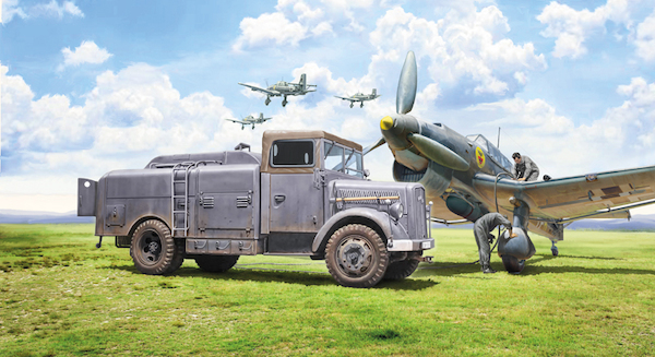 Opel Blitz Kfz385 Tankwagen 2808