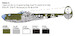 Lockheed P38J Lightning European Theatre of Operations  Also parts for F5E, Droopsnoot and Pathfinder  2834
