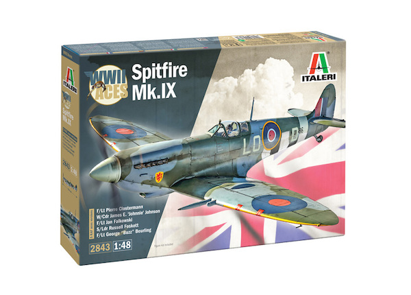 Suprmarine Spitfire MkIX WWII Aces 2843