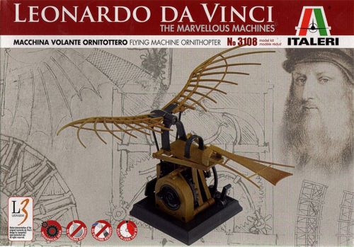 Leonardo Da Vinci Flying Machine Ornithoper 3108