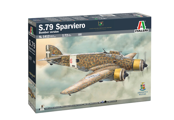 Savoia Marchetti S79 Sparviero Bomber Version  341412