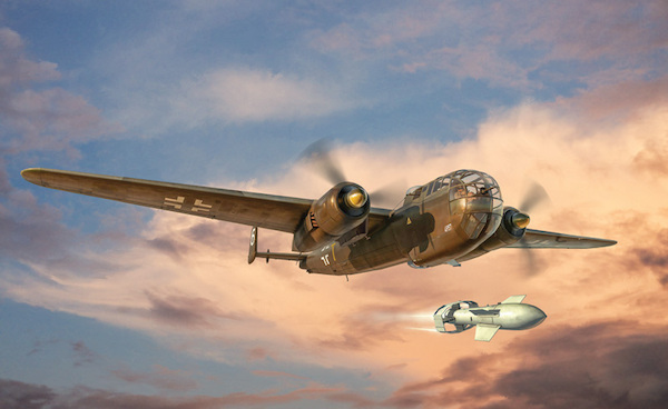 Dornier Do 217K-1/K-2 with Fritz X Guiden Bombs 341488