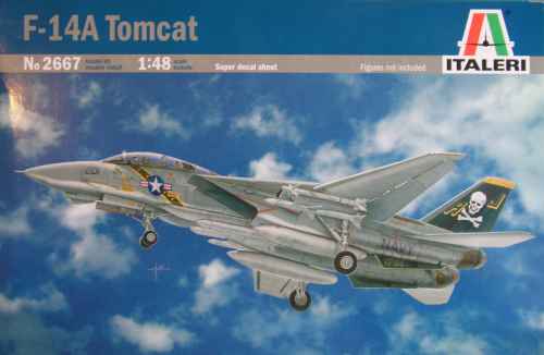 Grumman F14A Tomcat with super decal sheet 342667