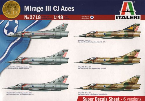 Mirage IIICJ Aces (Israeli AF)  342718