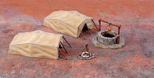 Desert Well and tents 6148