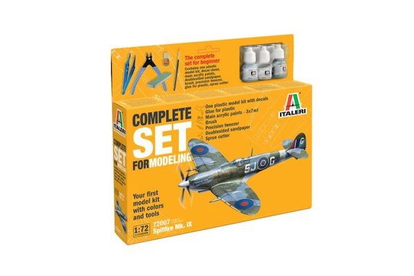 Spitfire MKIX , Complete set for modelling 72007
