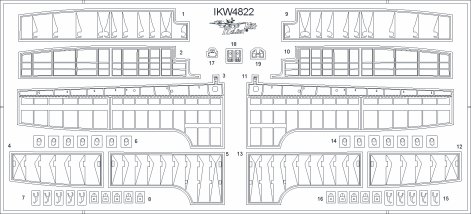 Reggiane R2001 Flaps (Sword)  IKw4822