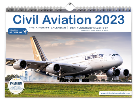 Iulias Verlag 4280000957382 Civil Aviation Calendar 2023