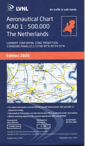 Low Countries Netherlands ICAO Edition 2026  NL-2026