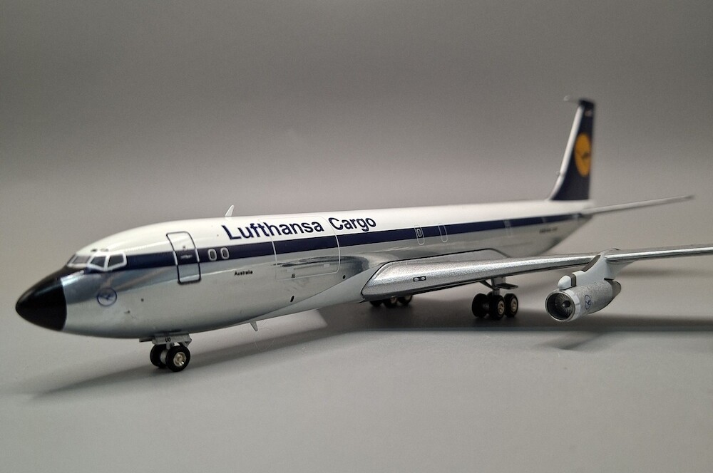 J Fox Models JF-707-3-007L Boeing 707-330C Lufthansa Cargo D-ABUO