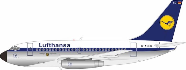 Boeing 737-130 Lufthansa "Göttingen" D-ABEO  JF-737-1-001P